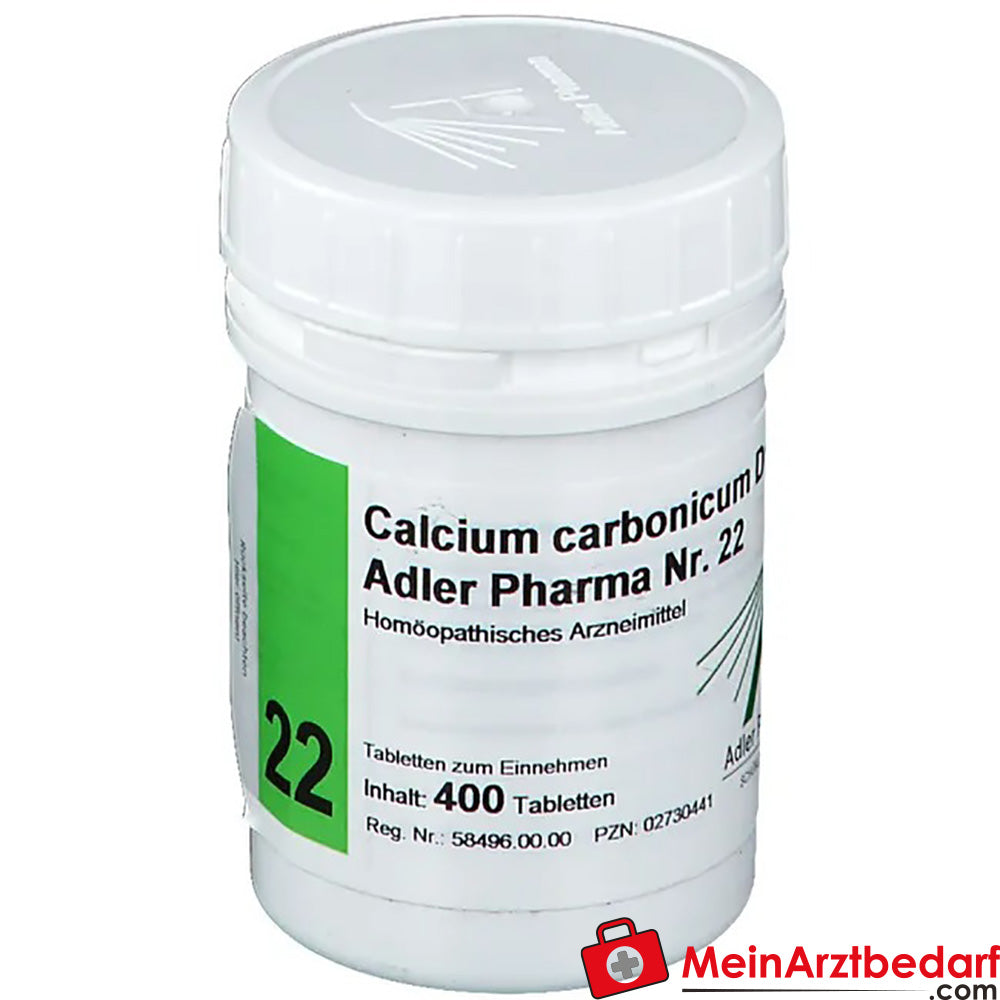 Adler Pharma Calcium carbonicum D12 Biochemie nach Dr. Schüßler Nr. 22.