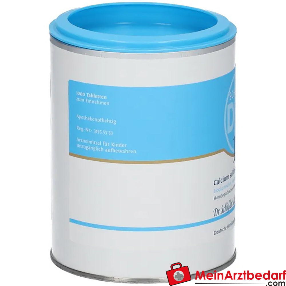 DHU Biochemie 12 Calcium sulphuricum D12 250 mg tabletten