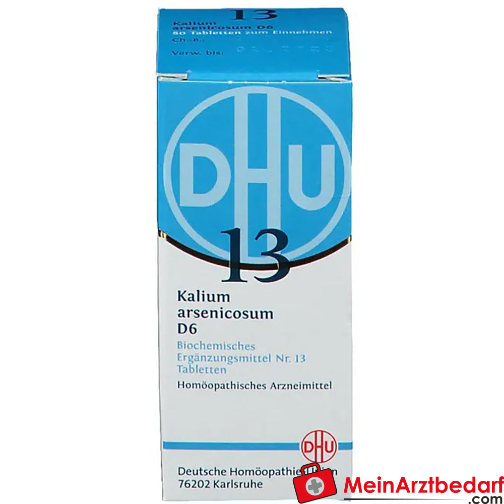 DHU Biochemie 13 Kalium arsenicosum D6.