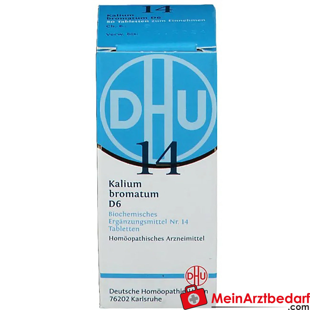 DHU Biochemie 14 Kalium bromatum D6.