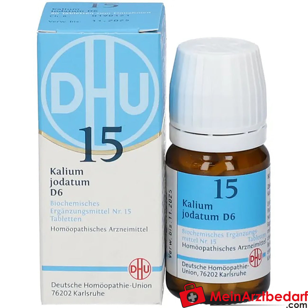 DHU Biochemie 15 Kalium jodatum D6.