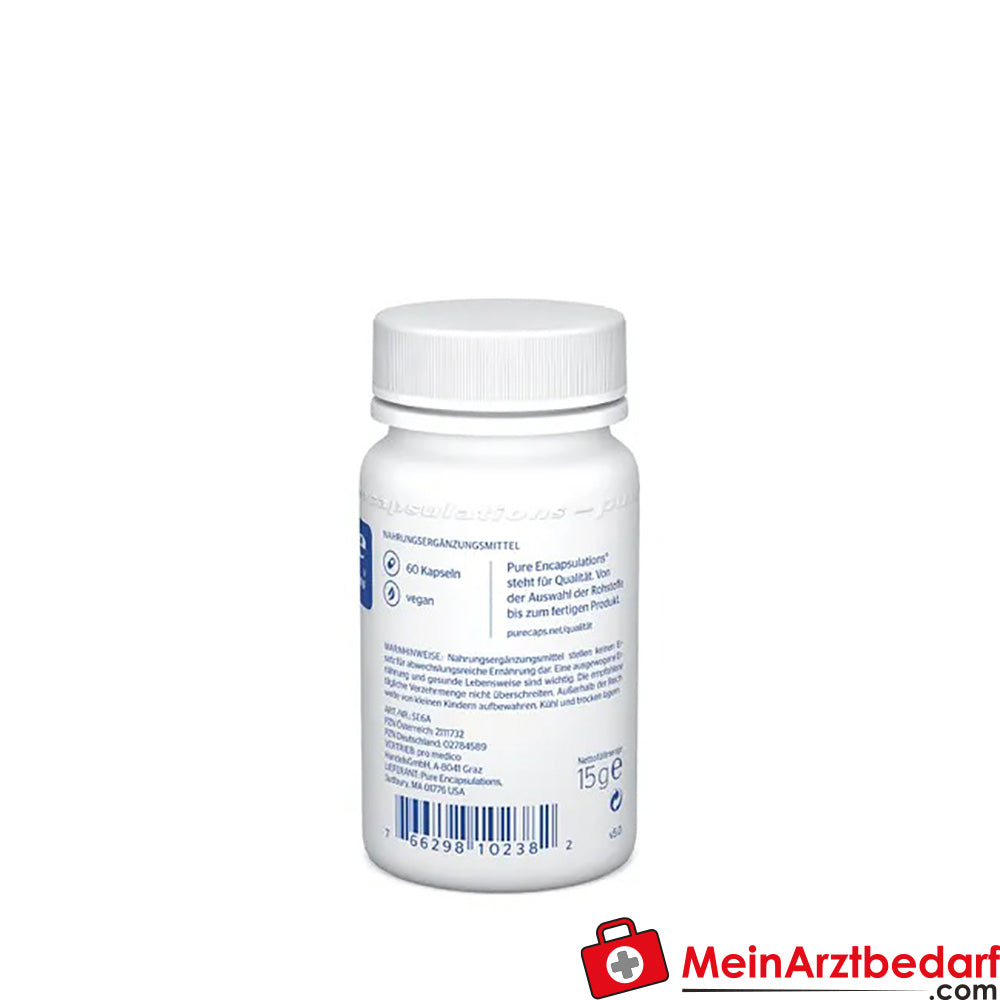 Pure Encapsulations® Selen (selenmethionin).