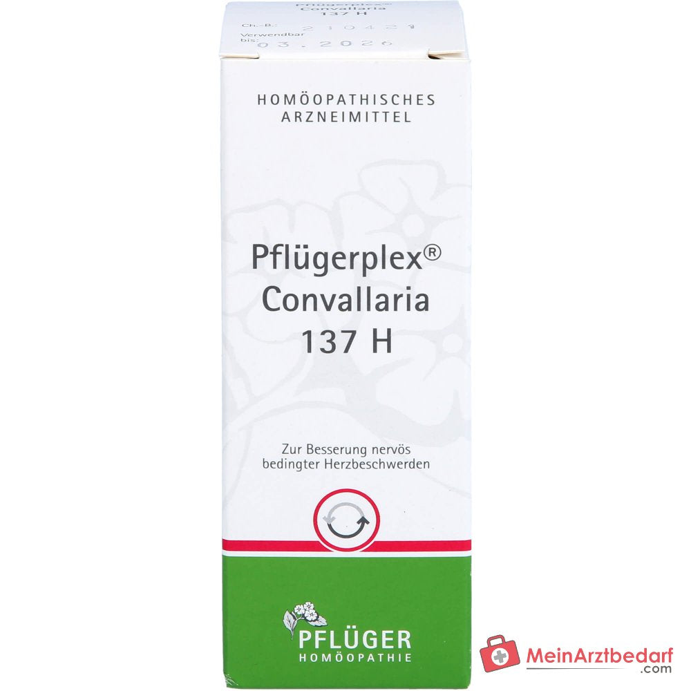Pflügerplex Convallaria 137 H gouttes médicament homéopathique avec Convallaria majalis D3