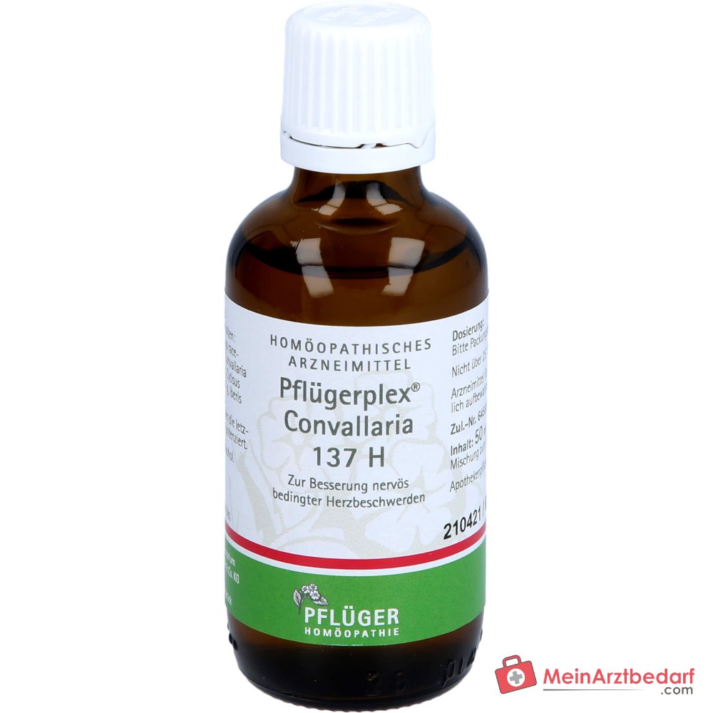 Pflügerplex Convallaria 137 H gouttes médicament homéopathique avec Convallaria majalis D3