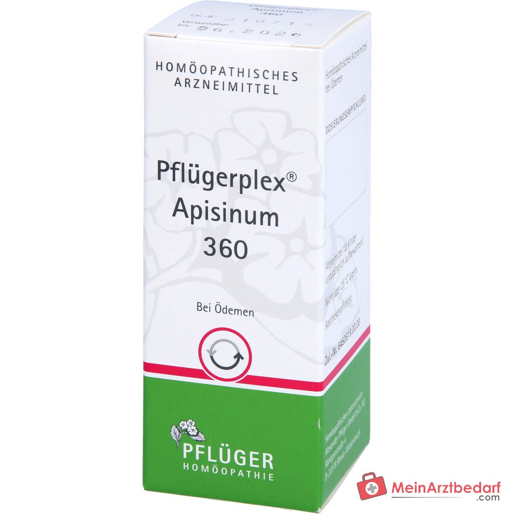 Pflügerplex Apisinum 360 Apisinum / Apocynum cannabinum / Crataegus / Liatris spicata / Prunus spinosa / Strophanthus gratus tabletten, 100 st.