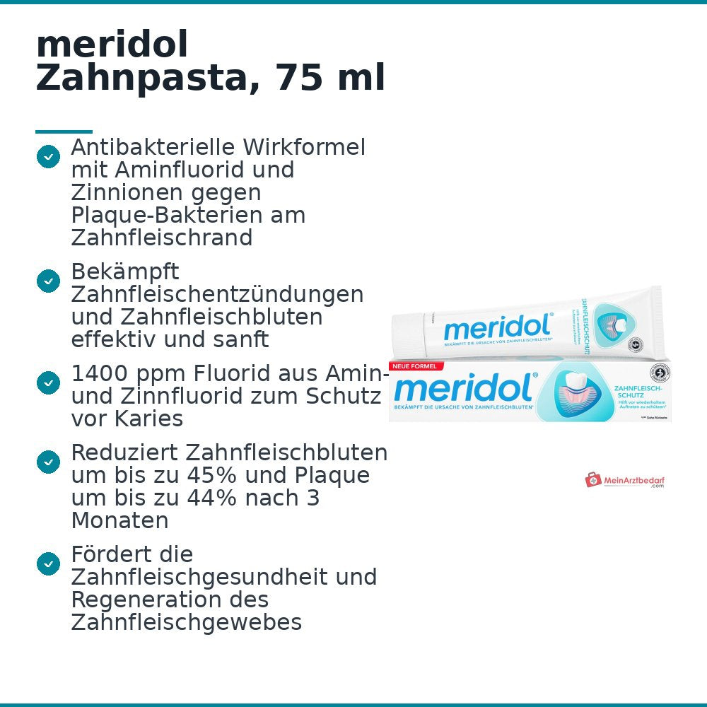 meridol pasta do zębów, 75 ml