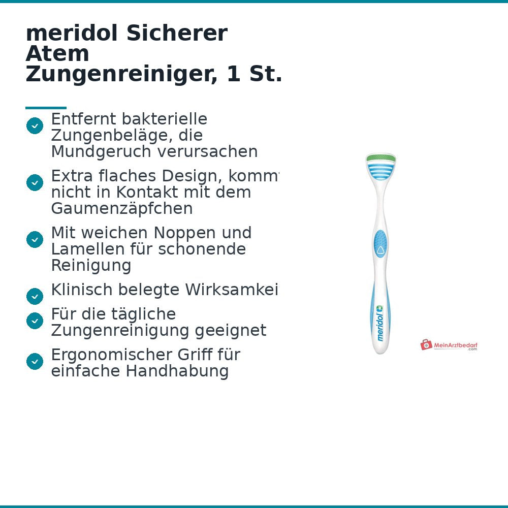 meridol Veilige Adem Tongreiniger, 1 st.
