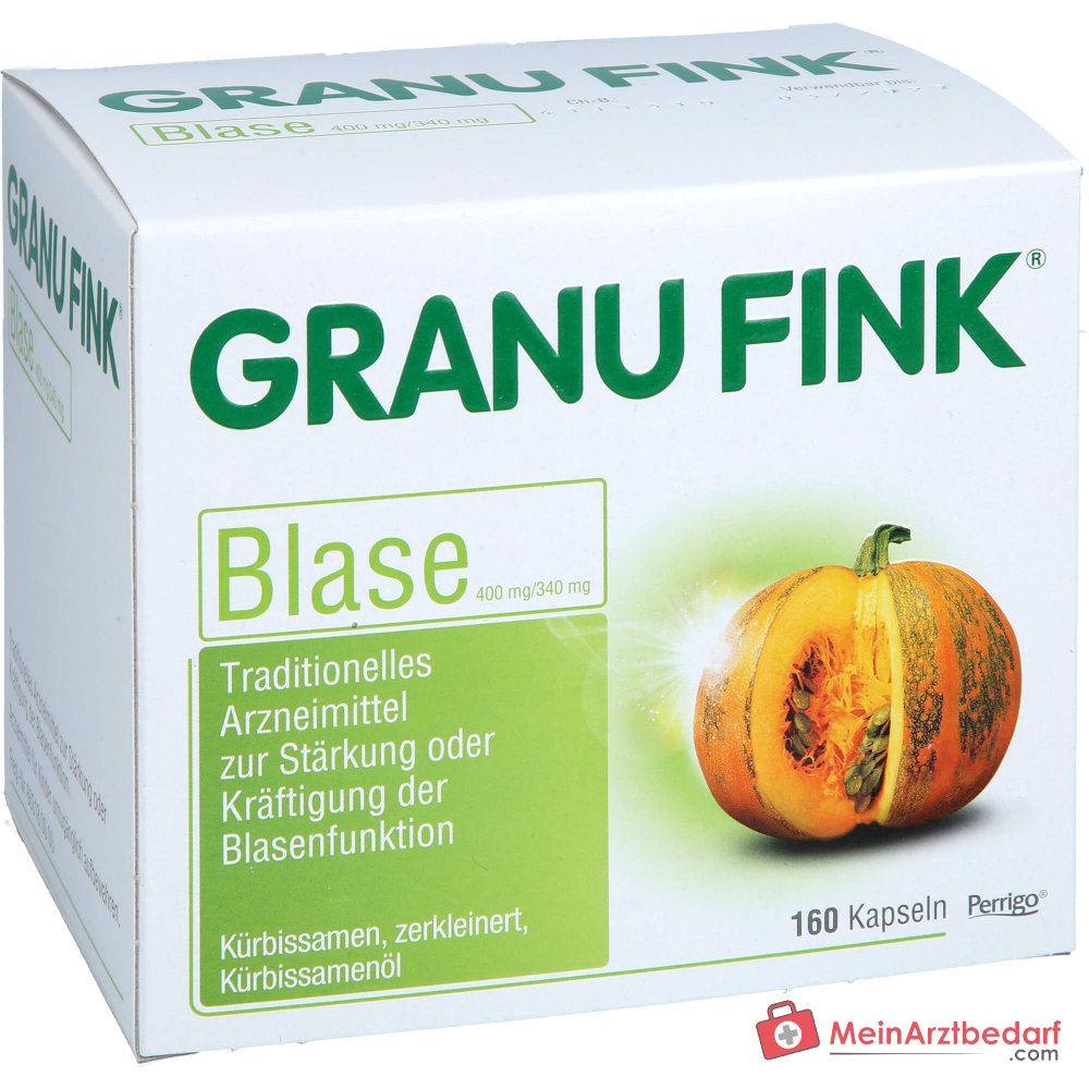 Granu Fink Blase Kürbissamen / Kürbissamenöl Hartkapseln, 100 St.