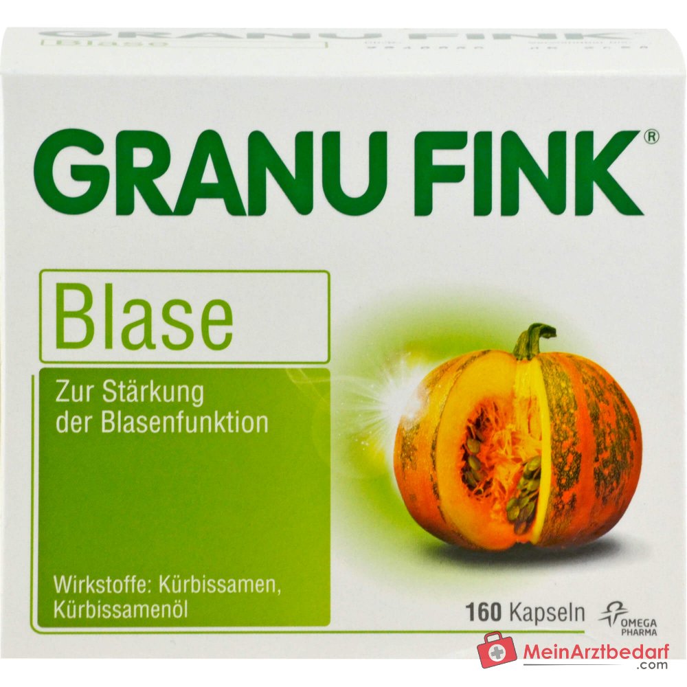Granu Fink Blase Kürbissamen / Kürbissamenöl Hartkapseln, 100 St.