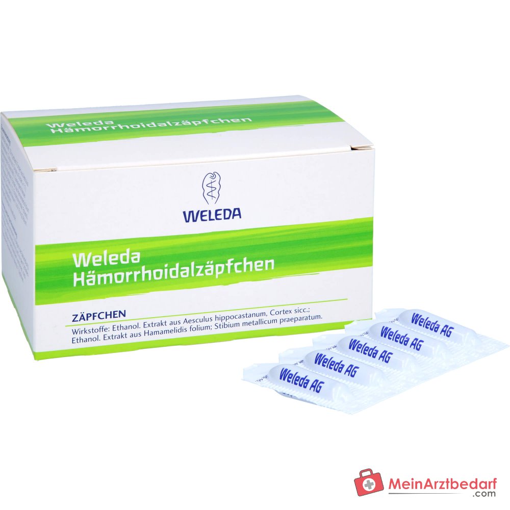 Weleda Supposte per Emorroidi, 50 pz.
