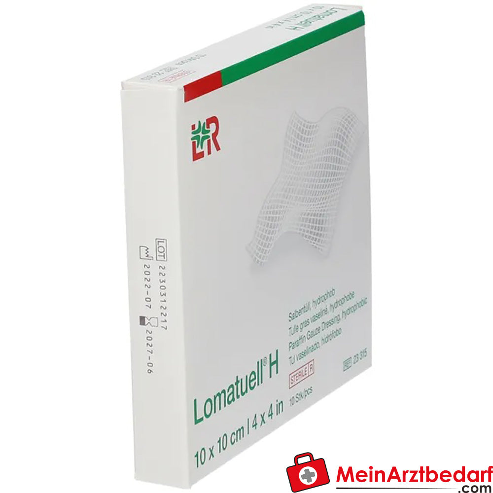 Lomatuell® H 10 cm x 10 cm steril, 10 St..