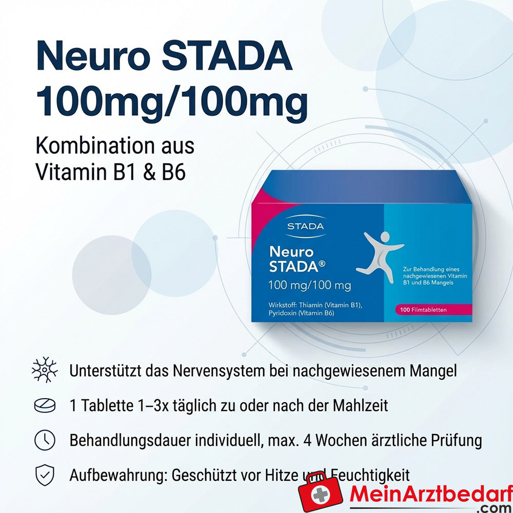 Neuro STADA 100 mg/100 mg Comprimés