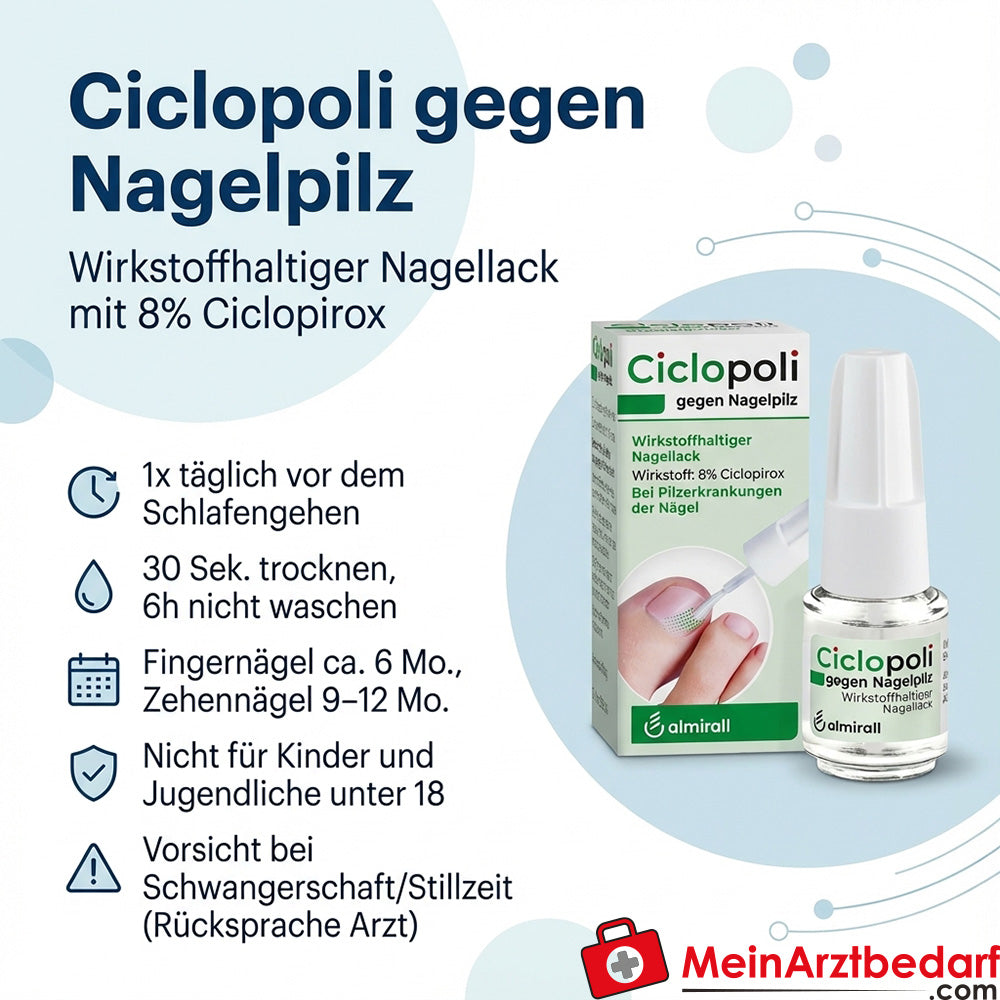 Ciclopoli Nagelpilz Tropfen topische Lösung