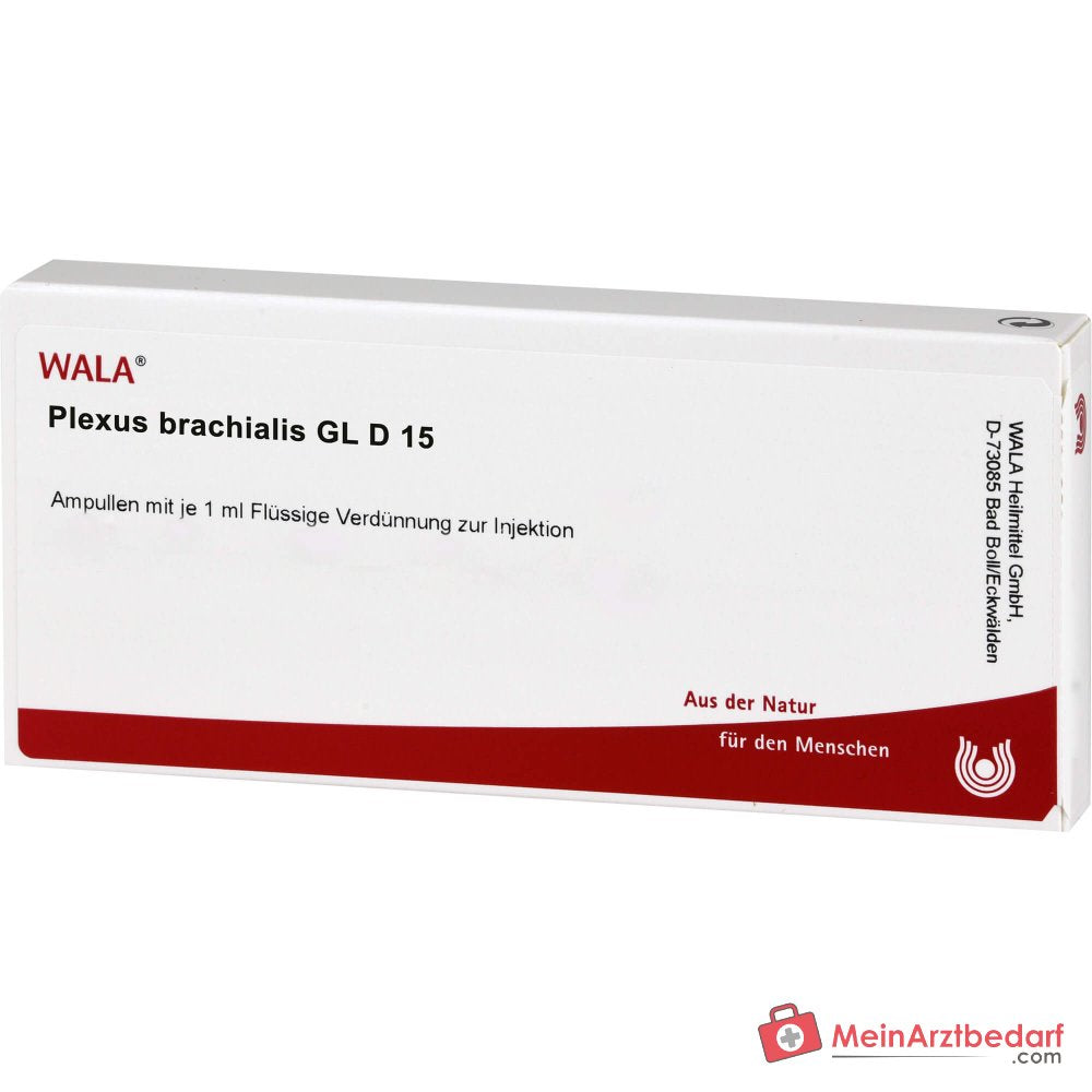 WALA Plexus brachialis Gl D15 Plexus brachialis bovini Fiale, 10 x 1 ml