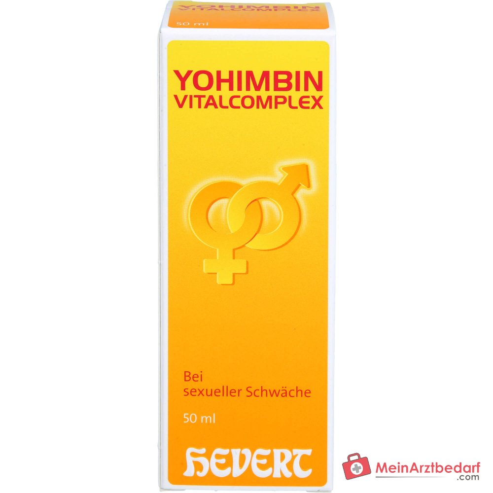 Hevert Yohimbin Vitalcomplex Acidum picrinicum / Damiana / Strychninum phosphoricum / Yohimbinum hydrochloricum Tropfen, 200 ml