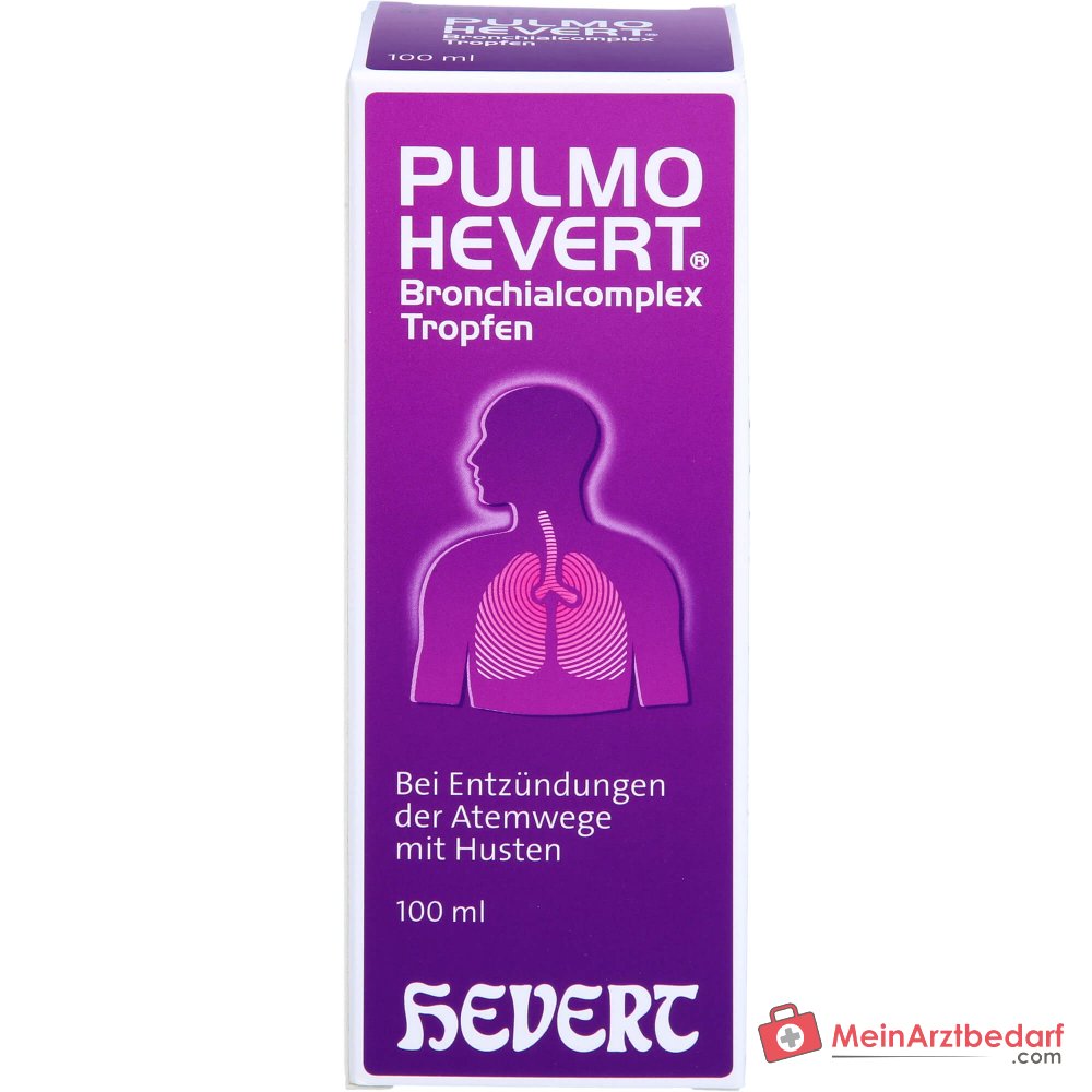 Hevert Pulmo Bronchialcomplex Tropfen, 100 ml