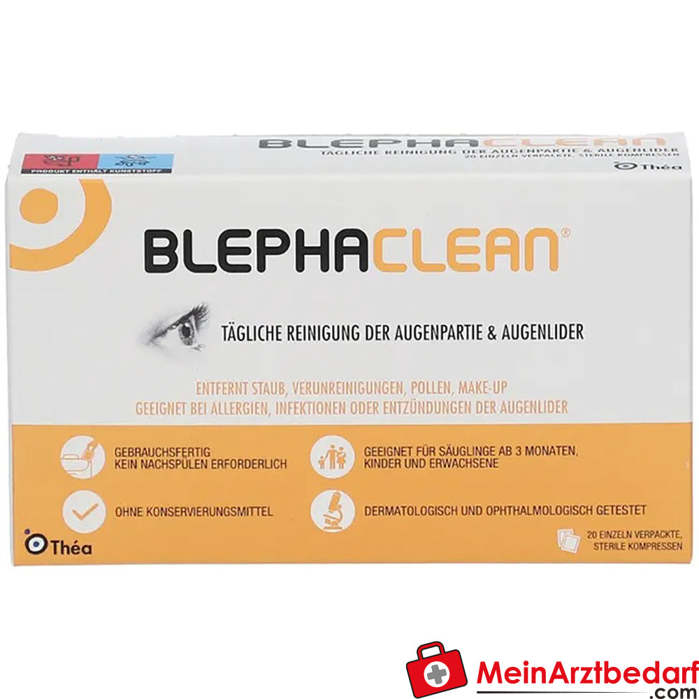 Blephaclean® Kompressen, 20 St..