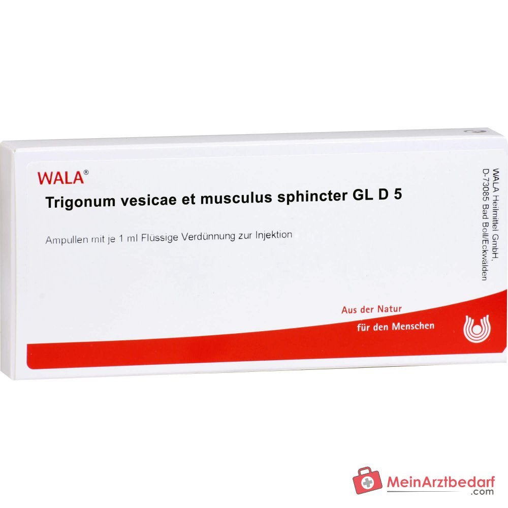 WALA Trigonum vesicae en Musculus sphincter Gl D5 injectieoplossing, 10 x 1 ml