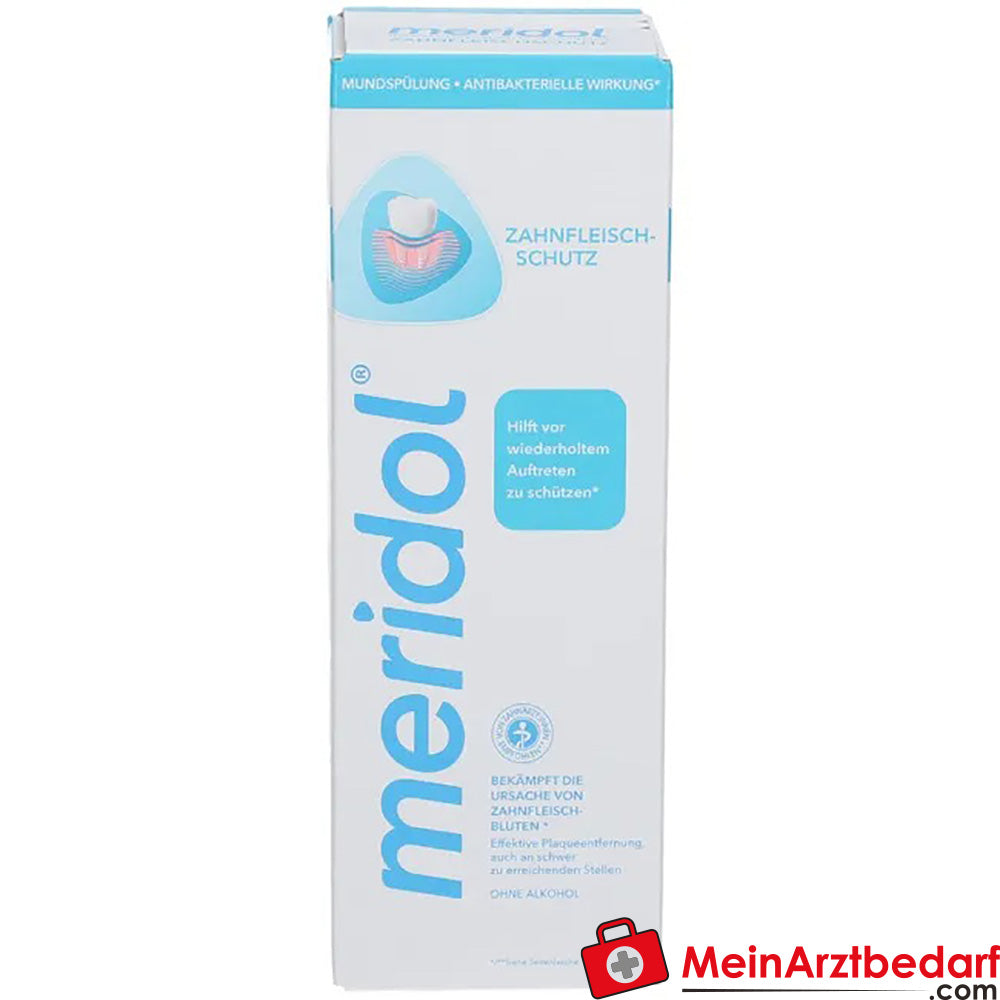 meridol Zahnfleischschutz antibakterielle Mundspülung, 400ml.