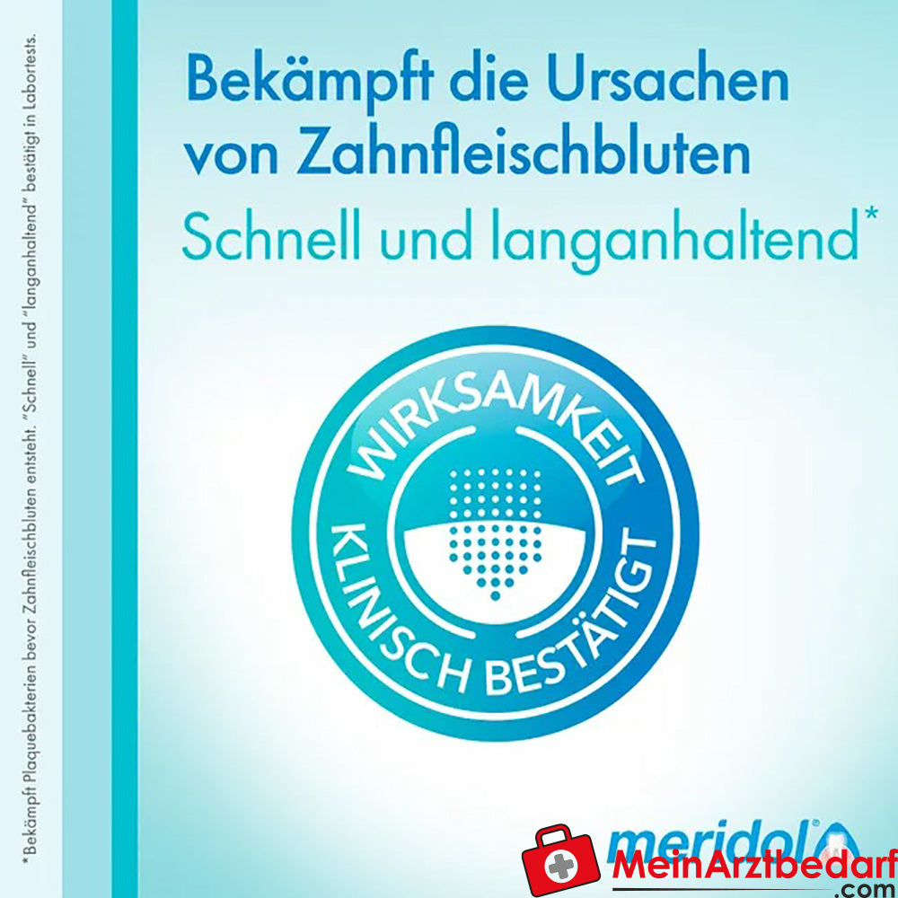 meridol Zahnfleischschutz antibakterielle Mundspülung, 400ml.