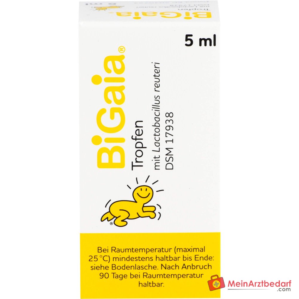 BiGaia Gocce probiotiche Lactobacillus reuteri DSM 17938 100 milioni di UFC/dose 1 confezione