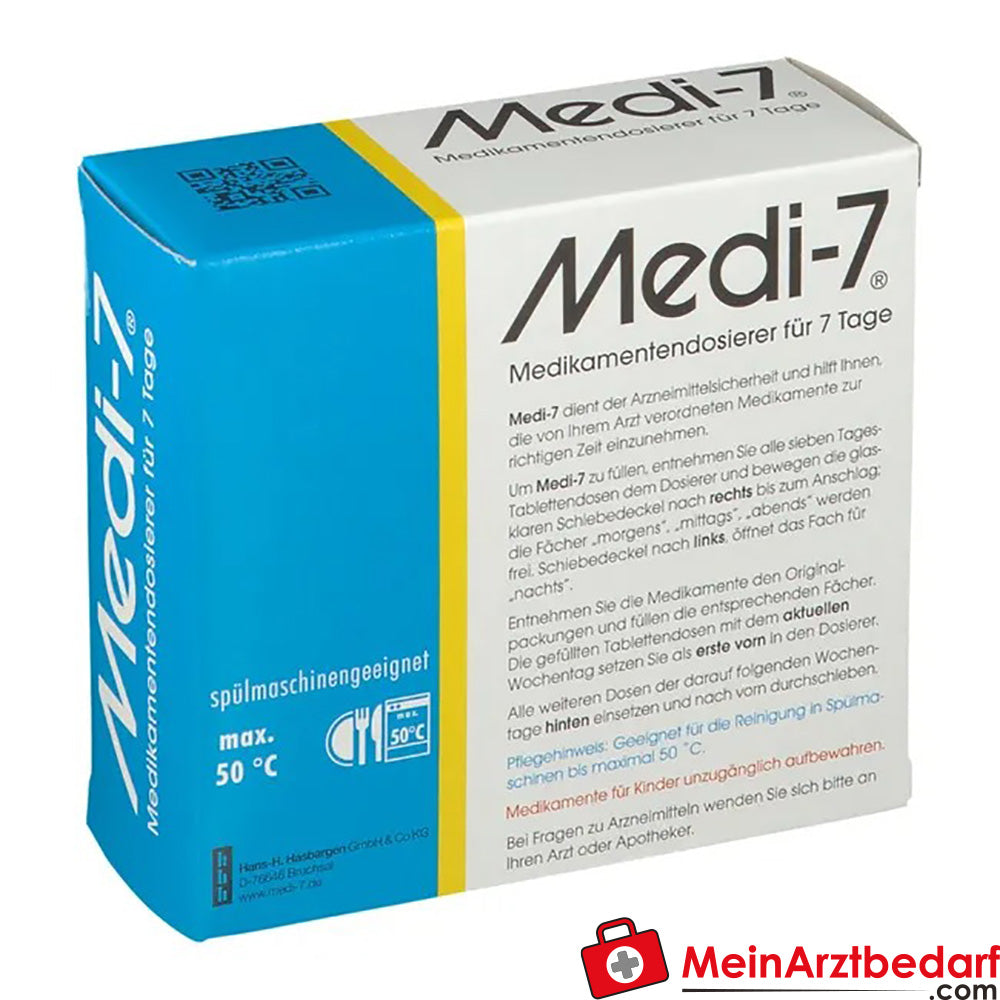 Medi-7 Medikamenten Dosierer, 1 St..