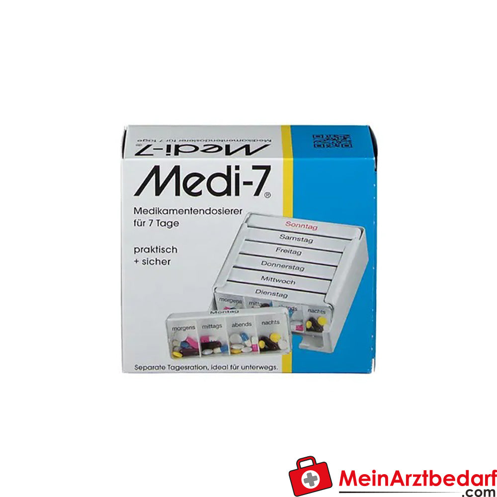 Medi-7 Medikamenten Dosierer, 1 St..