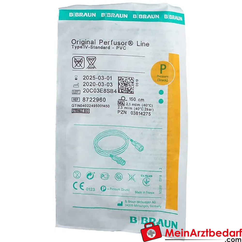 Infusionszubehör Perfusor®-Leitung N 1,5x2,7mm, 150cm, 1 St..