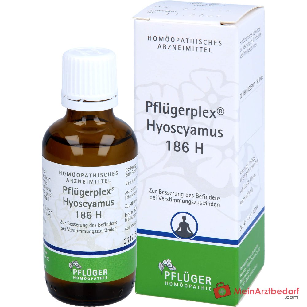 Pflügerplex Hyoscyamus 186 H médicament homéopathique, granules
