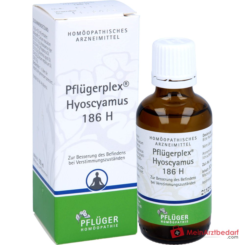 Pflügerplex Hyoscyamus 186 H médicament homéopathique, granules