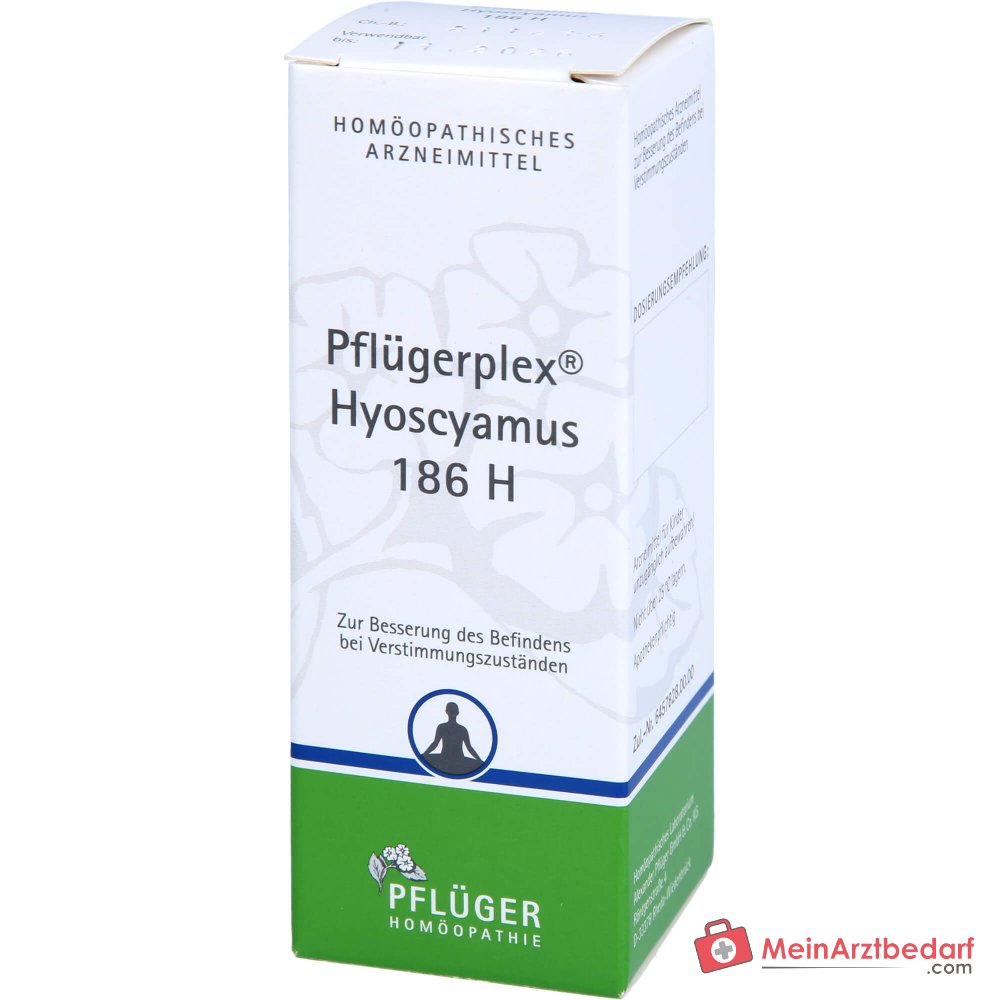 Pflügerplex Hyoscyamus 186 H médicament homéopathique, granules