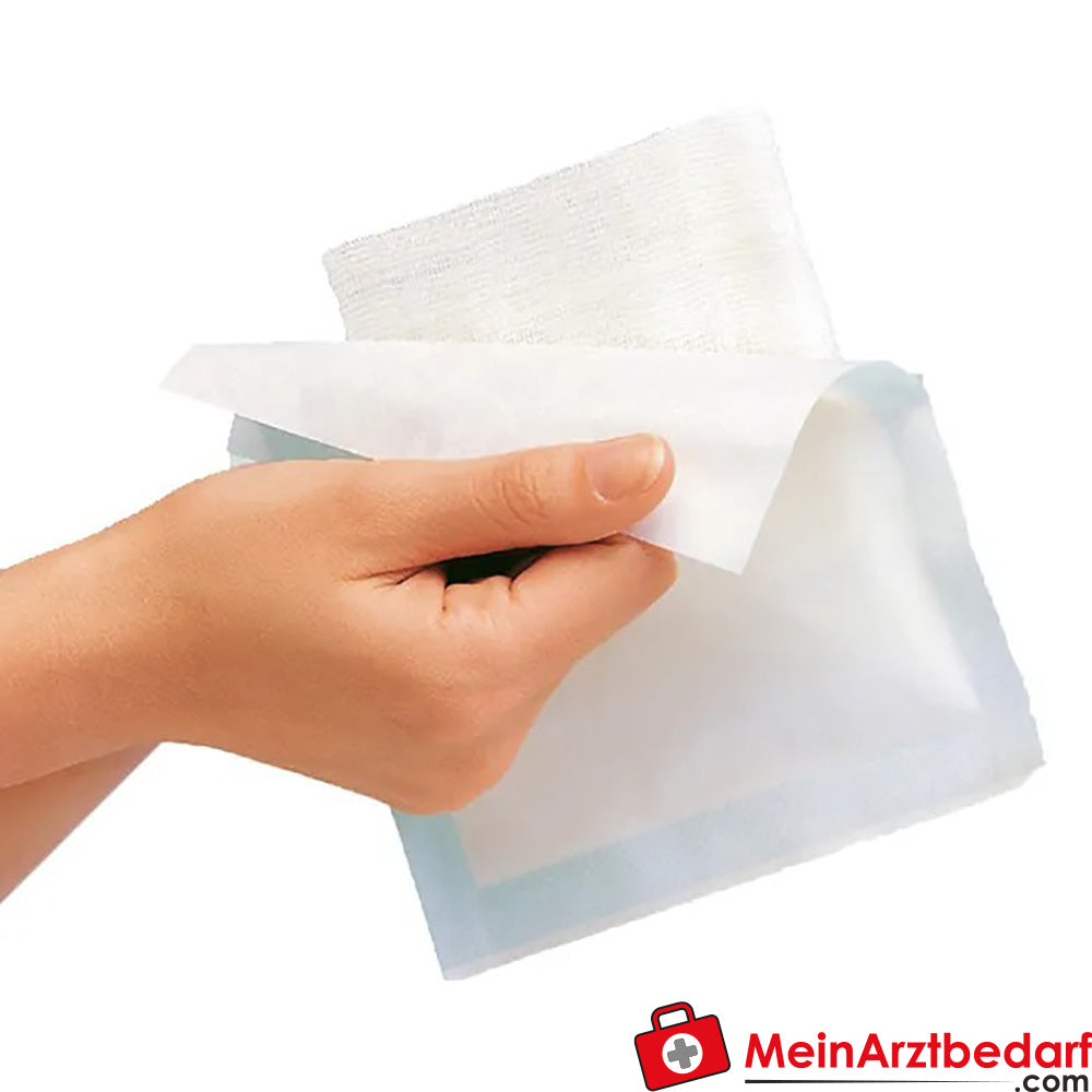 Gazin® Mullkompresse 7,5 cm x 7,5 cm unsteril 8 lagig, 100 St..