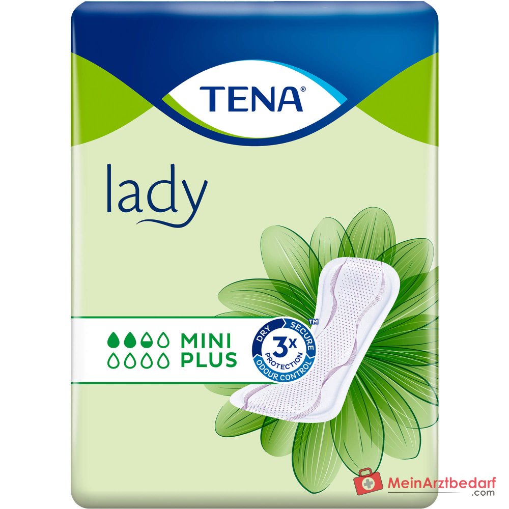 TENA Lady Mini Plus incontinentieverbanden 160 stuks (10×16)