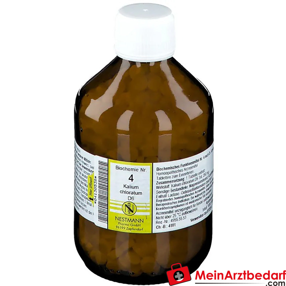 Biochemie 4 Kalium chloratum D 6 Tabletten.
