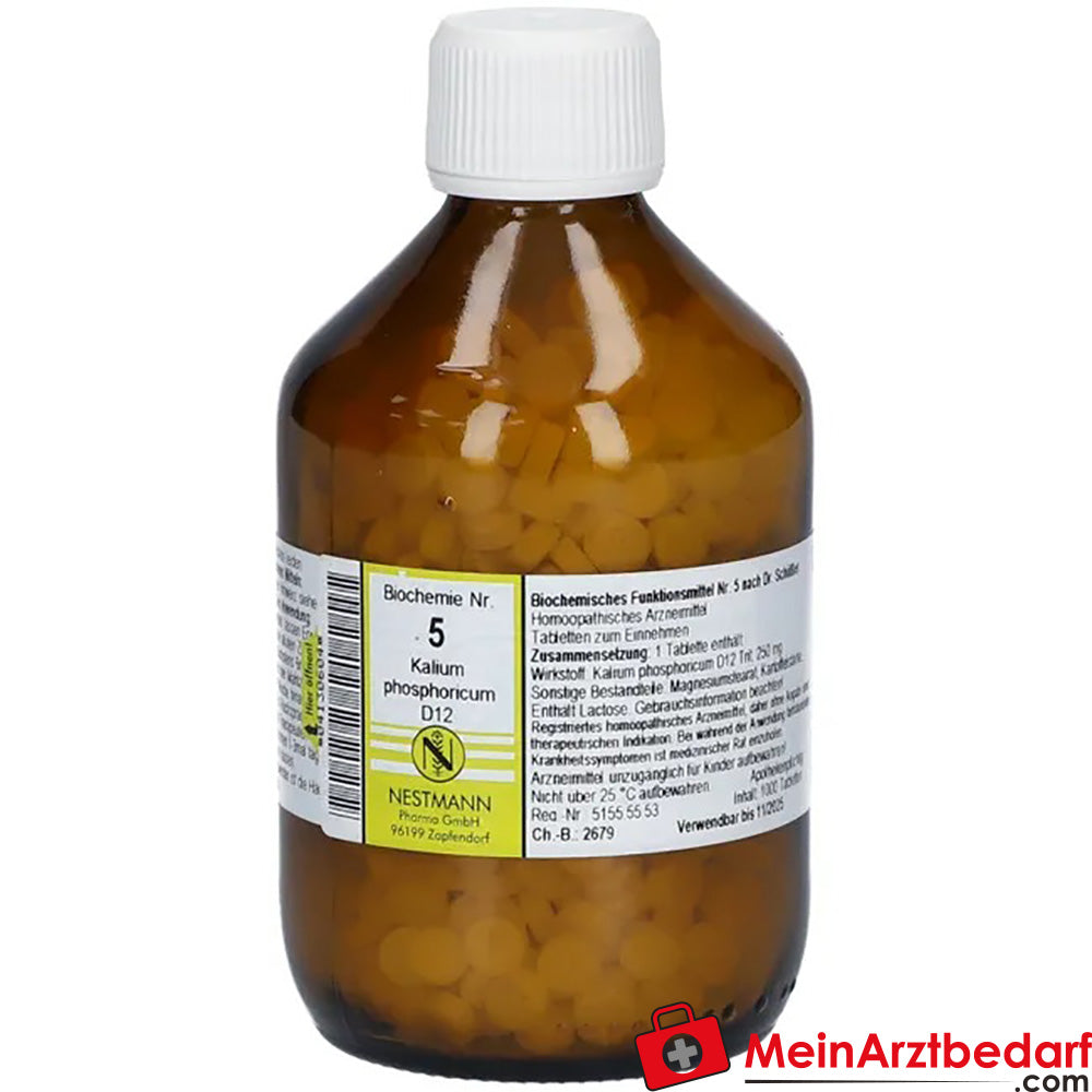 Biochemie 5 Kalium phosphoricum D 12 Tabletten.
