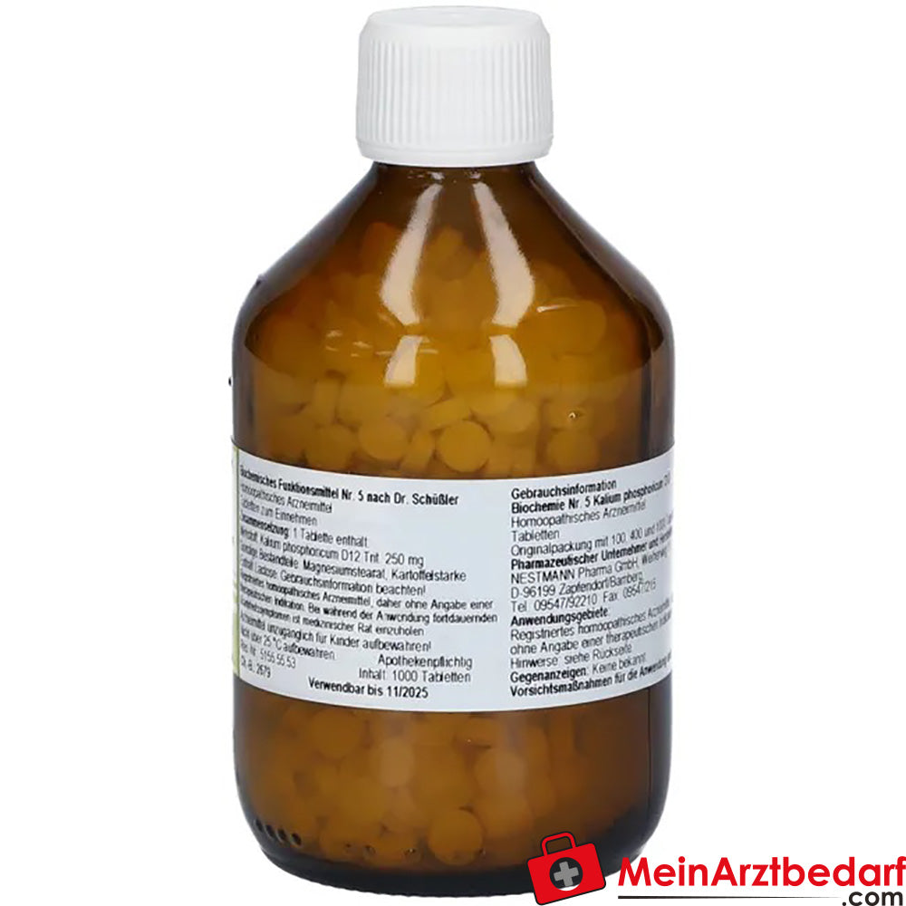 Biochemie 5 Kalium phosphoricum D 12 Tabletten.