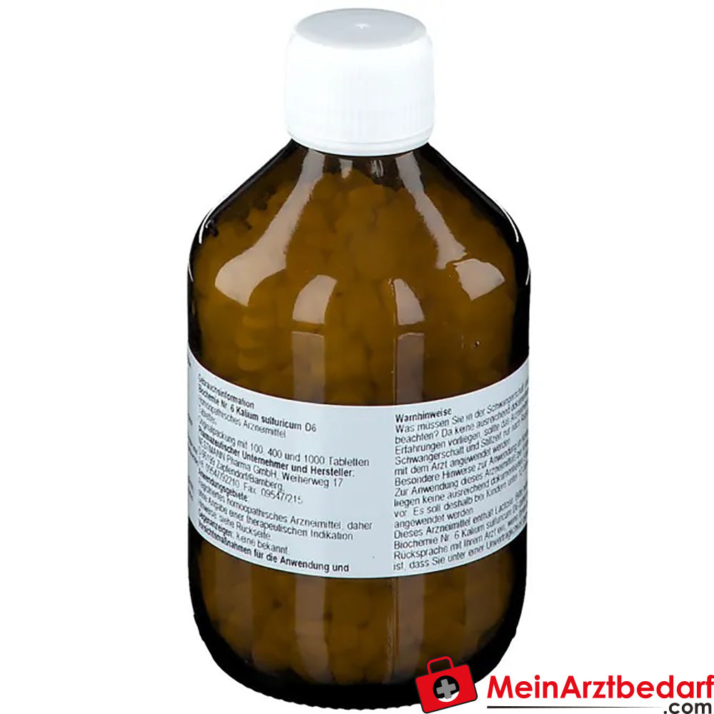 Biochemie 6 Kalium sulfuricum D 6 Tabletten.