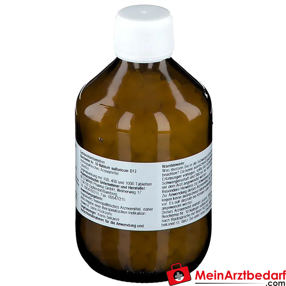 Biochemie 10 Natrium sulfuricum D12 Tabletten.