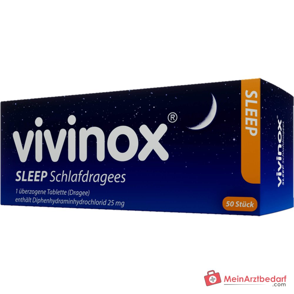 Vivinox Sleep drażetki nasenne 20 sztuk, 20 szt.