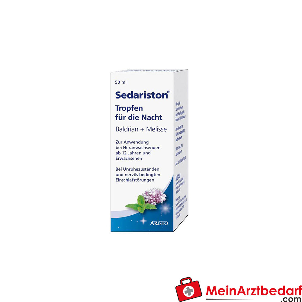 Sedariston® Tropfen für die Nacht.