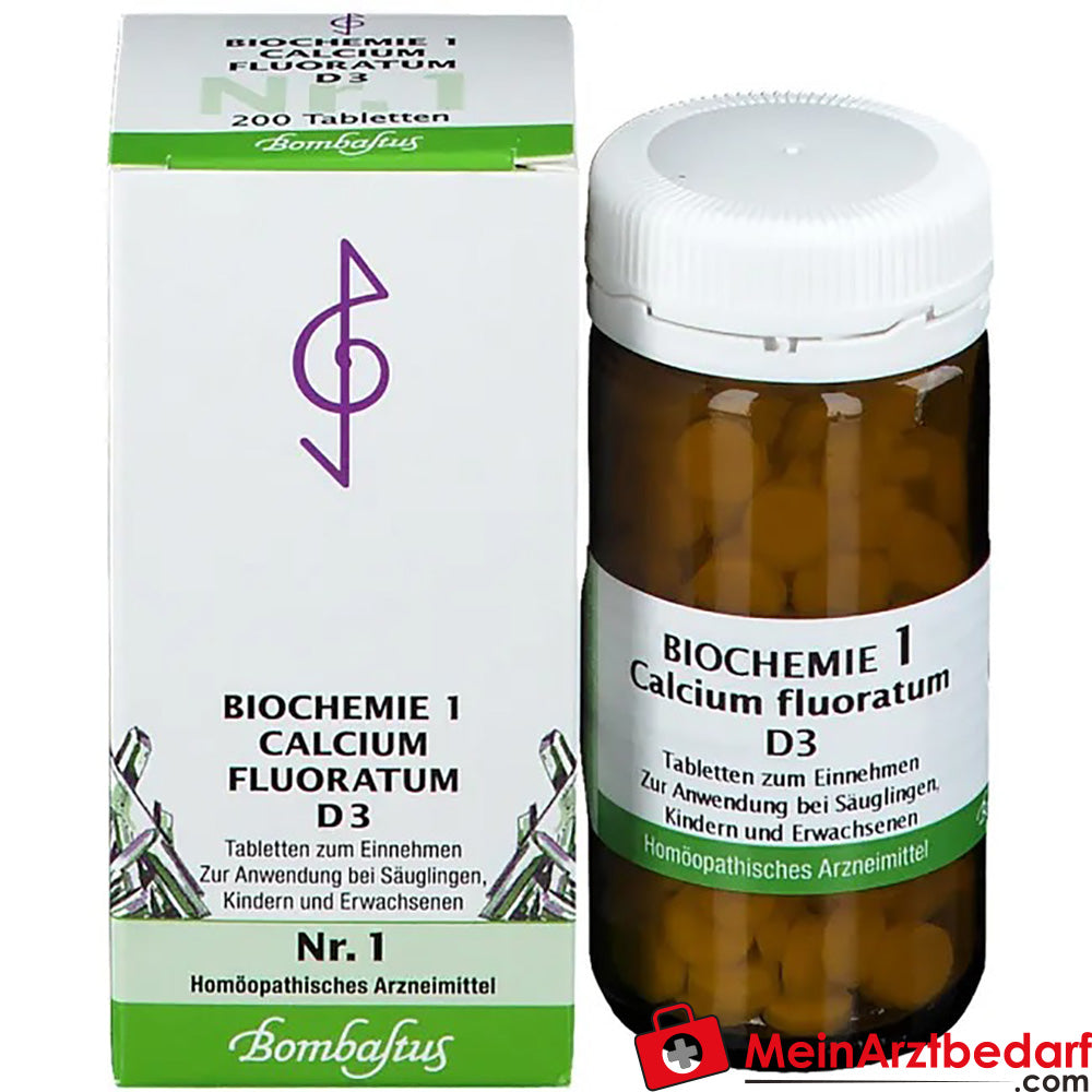 BIOCHEMIE 1 Calcium Fluoratum D3.