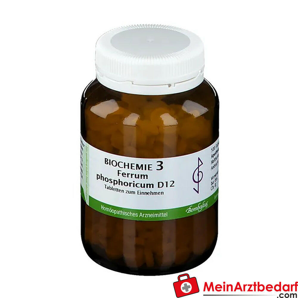 Bombastus biochimie Ferrum phosphoricum D12 250 mg comprimés emballage