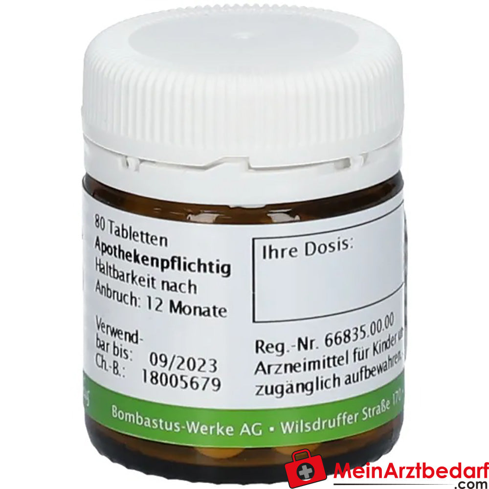 Bombastus Biochemie 4 Kalium chloratum D6 Tabletten.
