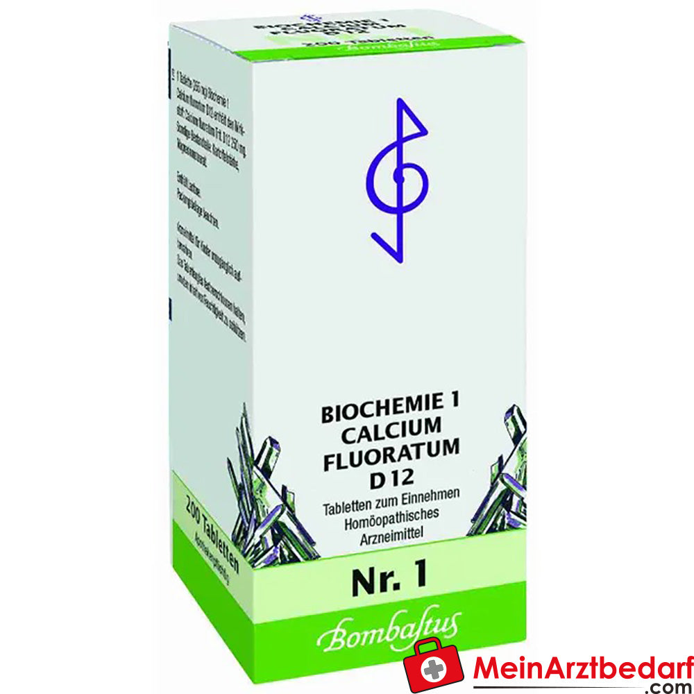Bombastus Biochemie 1 Calcium fluoratum D 12 Tabletten.