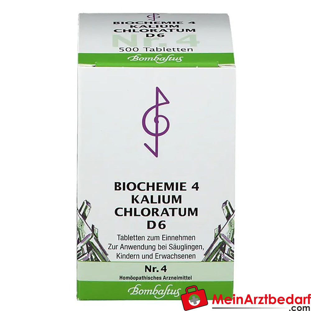 Bombastus Biochemie 4 Kalium chloratum D6 Tabletten.