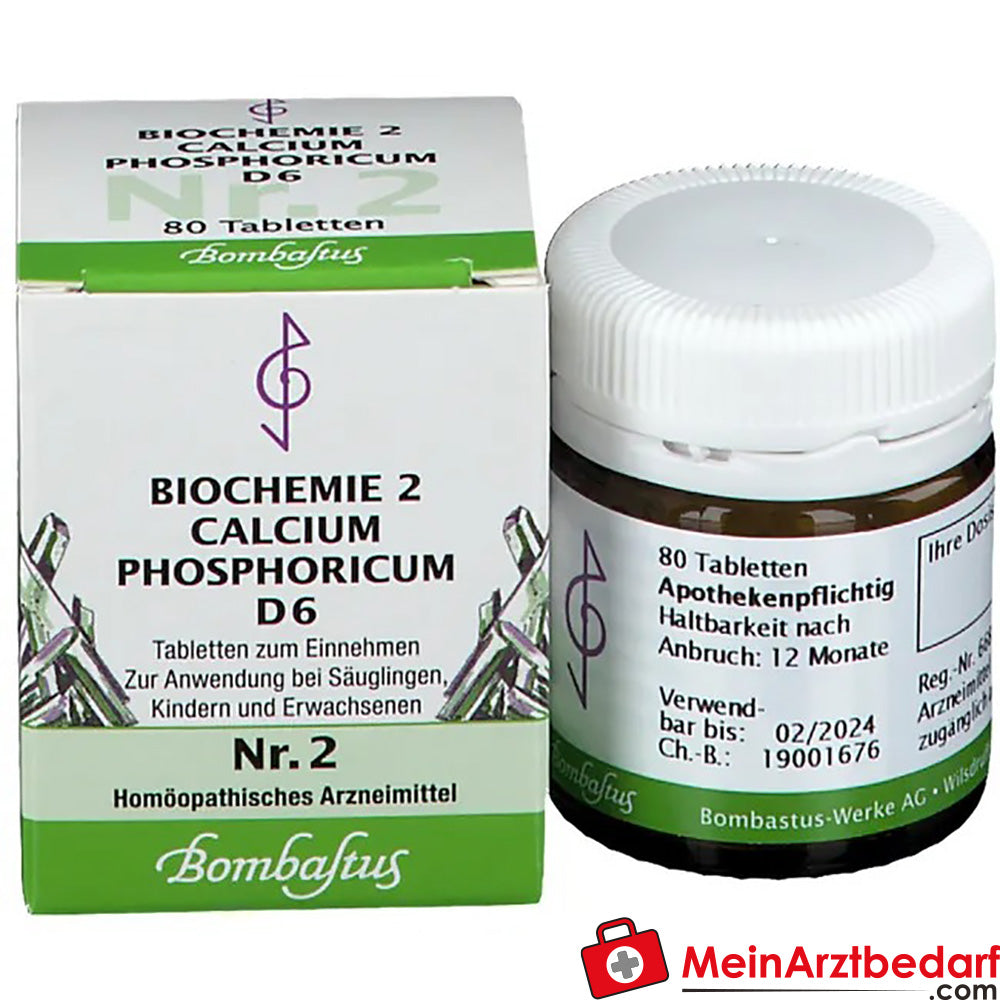 Bombastus Biochemie 2 Calcium phosphoricum D 6 Tabletten.