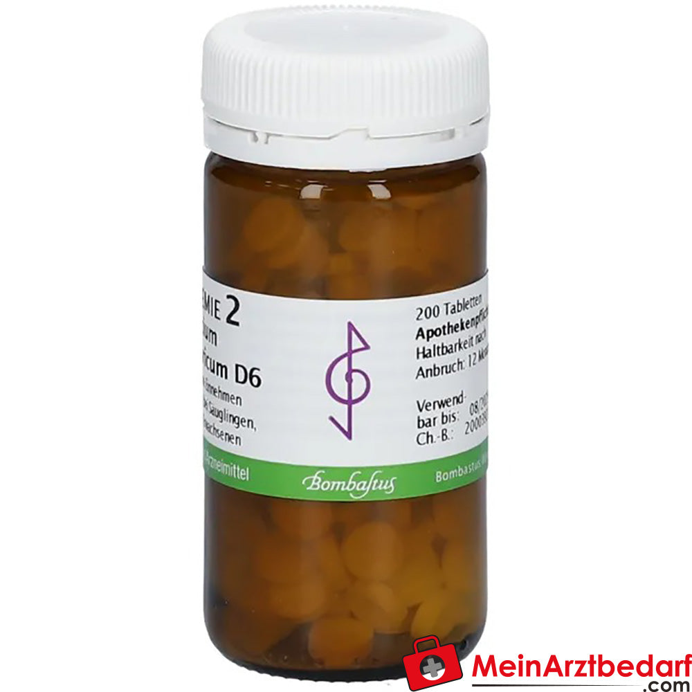 Bombastus Biochemie 2 Calcium phosphoricum D 6 Tabletten.