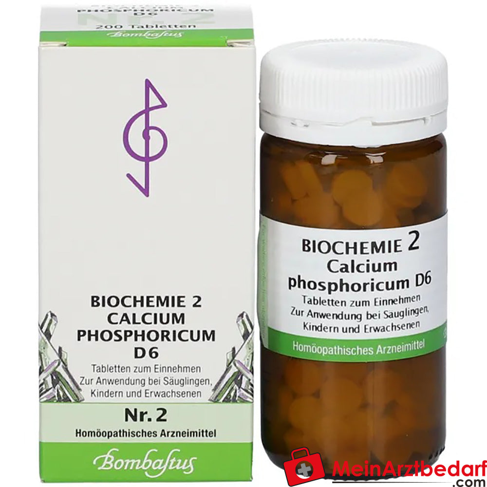 Bombastus Biochemie 2 Calcium phosphoricum D 6 Tabletten.