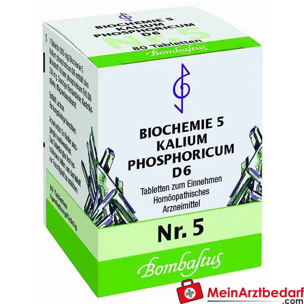 Bombastus Biochemie 5 Kalium phosphoricum D 6 Tabletten.