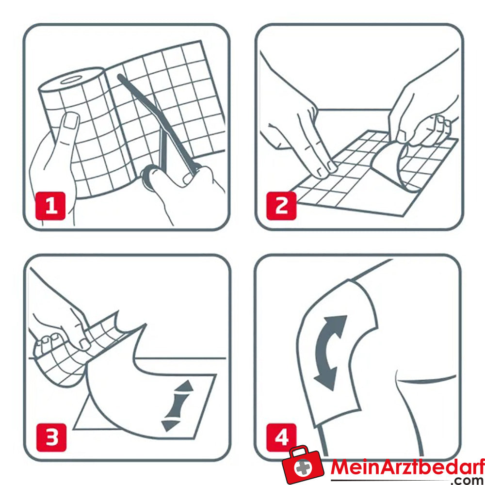 Fixomull® stretch 10 cm x 10 m, 1 St..